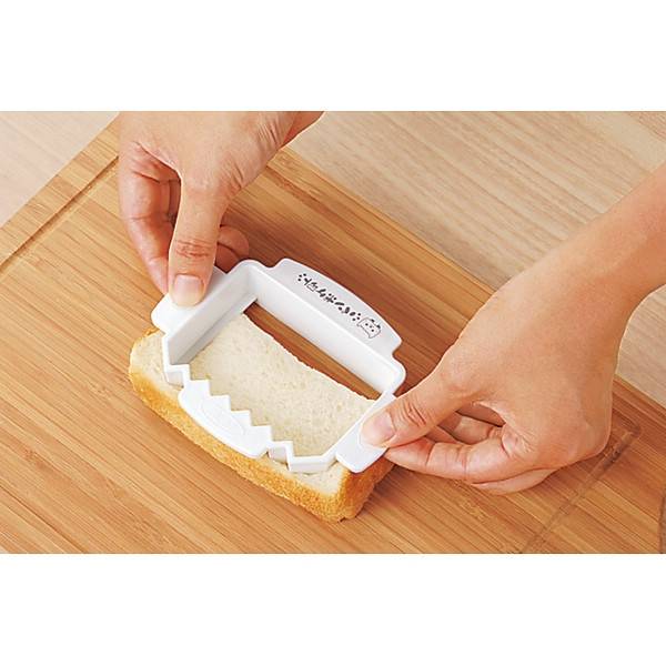 Japanese Bento Lunch Sandwich Cutter Half Sealed Bread