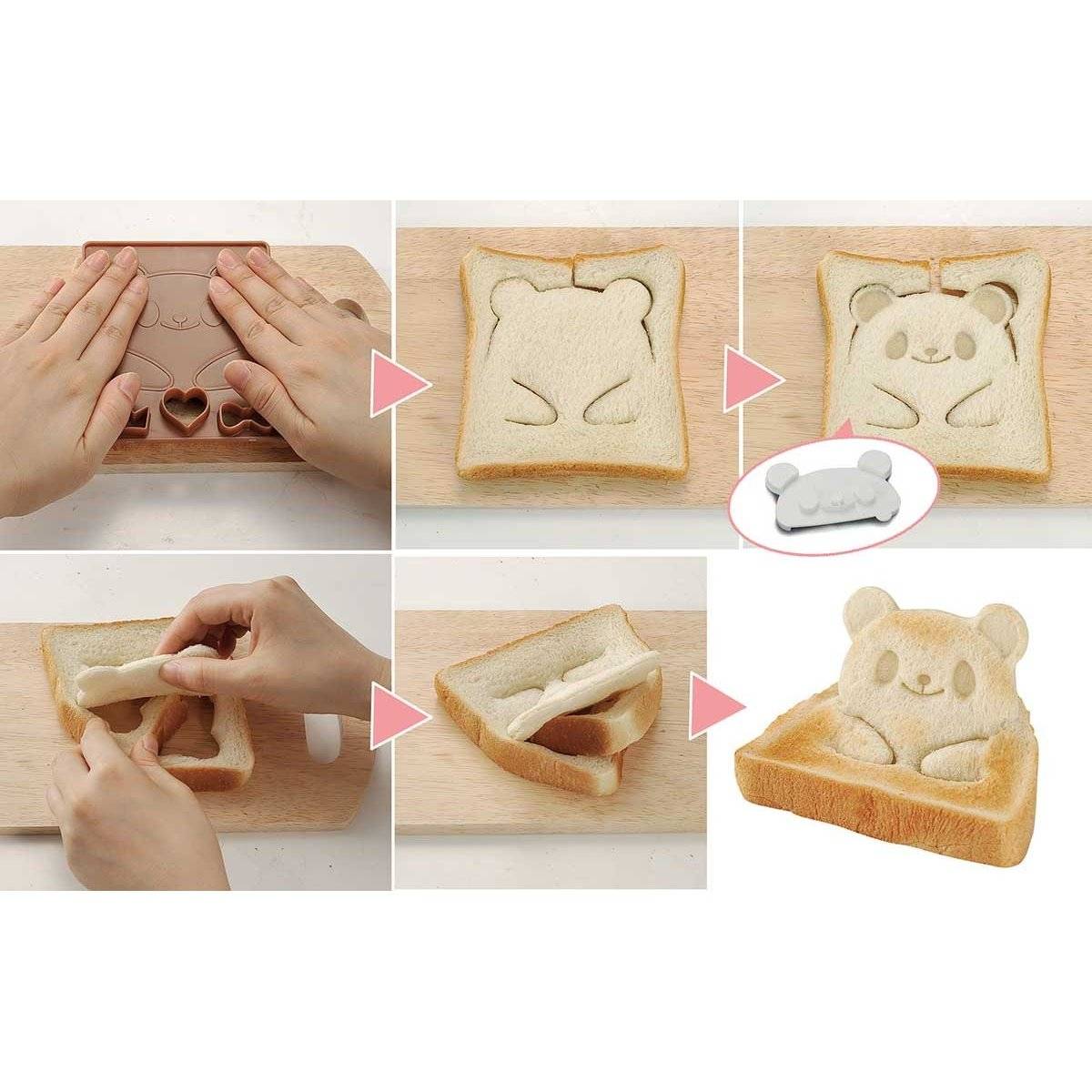 Japanese Bento Lunch Deco Cutter Toast - Pan de Pop up