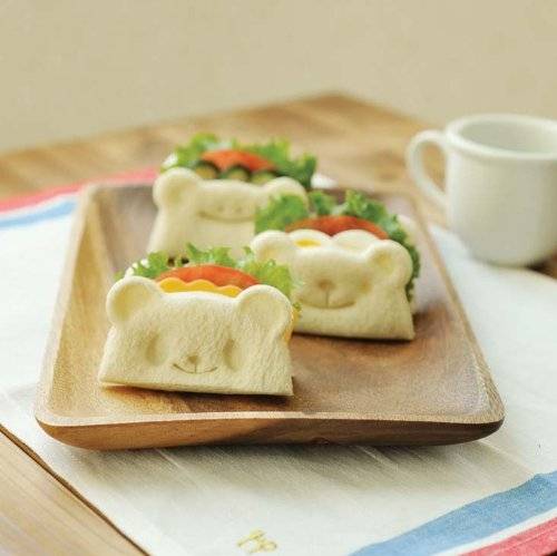 Japanese Bento Lunch Deco Cutter Toast - Pan de Pop up
