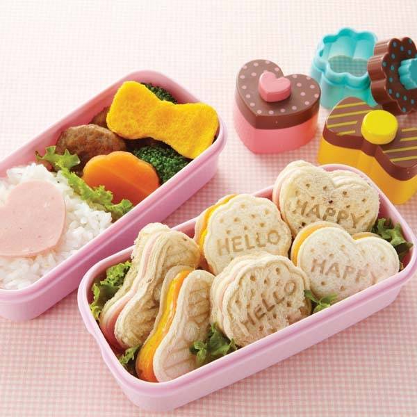 Japanese Bento Sandwich Cutter Sweet Bow