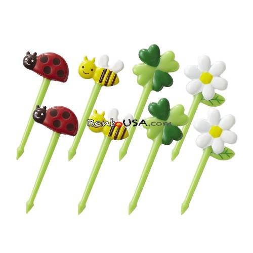 Japanese Bento Accessory 3D Food Picks Honey Bee