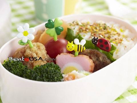 Japanese Bento Accessory 3D Food Picks Honey Bee