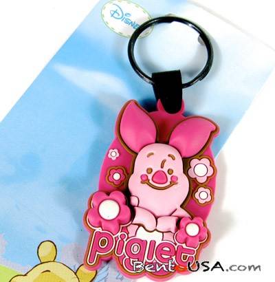 Cute Bevel Bag Key Chain - Disney Piglet