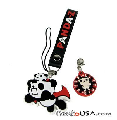 Cute Mobile Strap Key Chain - Panda Z the Robonimation