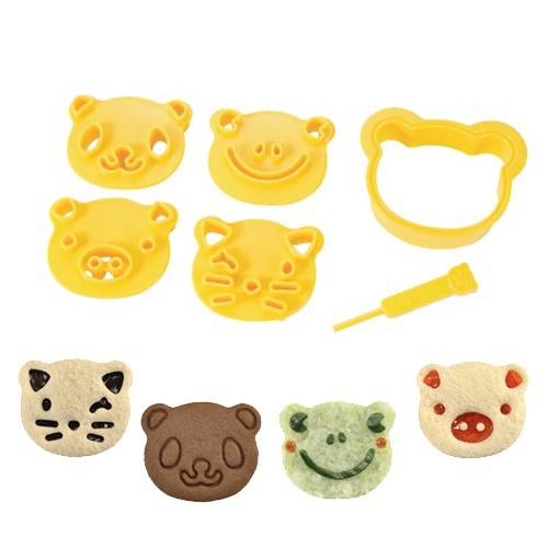 CuteZcute Bento Food Deco Cutter and Pastry Press Kit 