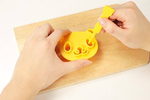 CuteZcute Bento Food Deco Cutter and Pastry Press Kit 