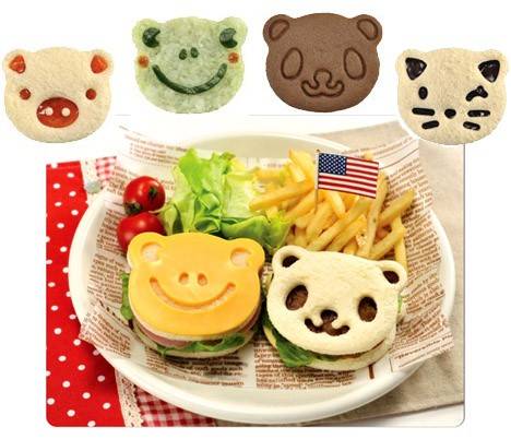 CuteZcute Bento Food Deco Cutter and Pastry Press Kit 