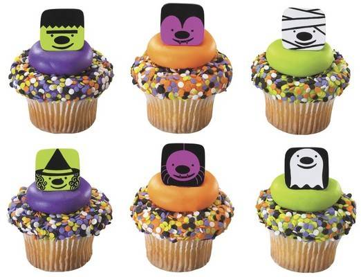 Food Decorating Party Ring Cute Halloween 6 Designs