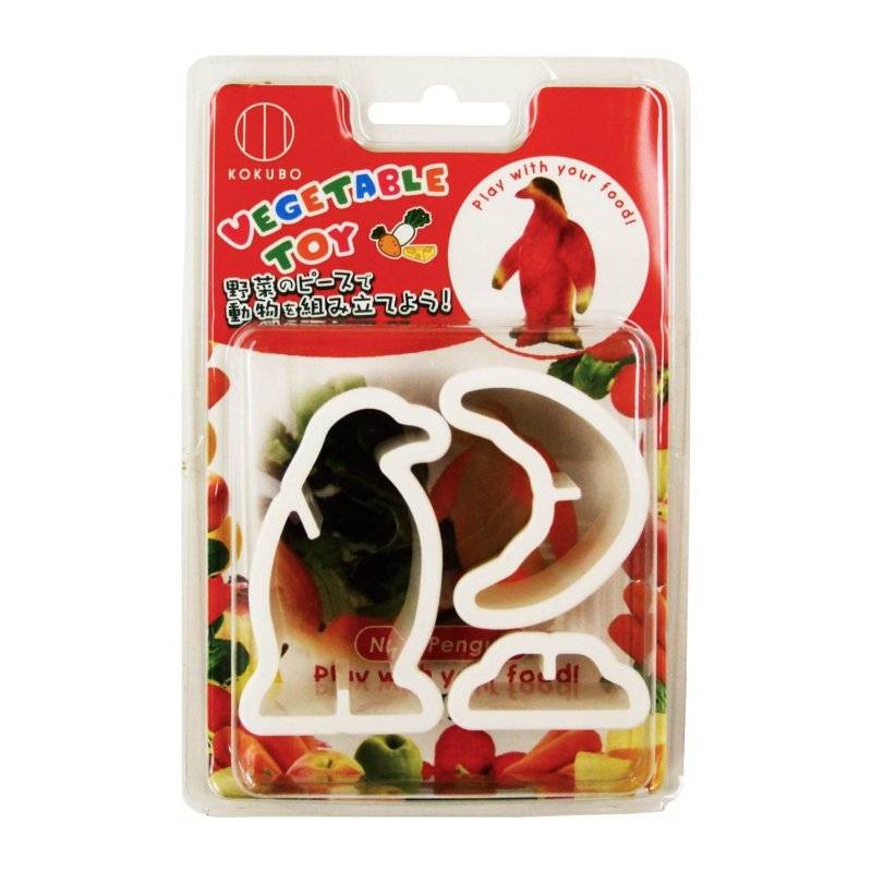 Japanese Bento Accessories Cookie Cutter Set 3D Penguin