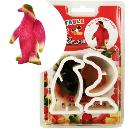 Japanese Bento Accessories Cookie Cutter Set 3D Penguin