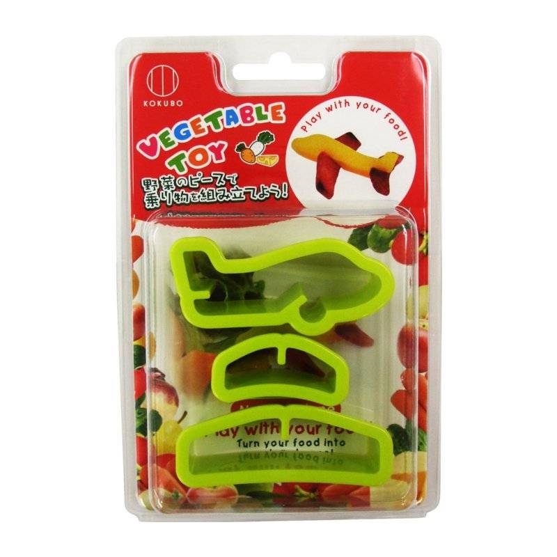 Japanese Bento Accessories Cookie Cutter Set 3D Airplane