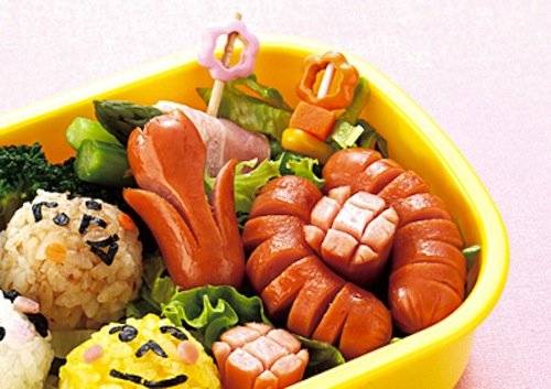 Japanese Bento Cute Food Wiener Cutter Flower