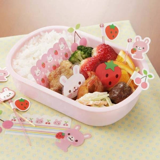 Japanese Bento Cute Seal Food Pick Rabbit 8 pcs