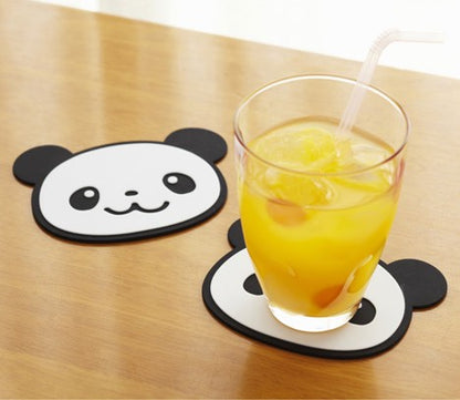 Silicone Panda Coaster set of 2