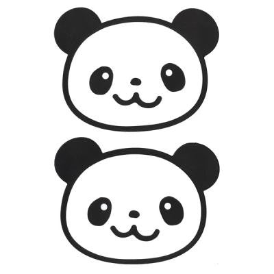 Silicone Panda Coaster set of 2