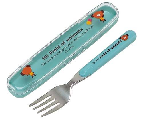 Japanese Bento Fork with Case Bear