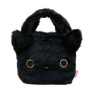 San-X Kutushitanyanko Plush Furry Tote Bag