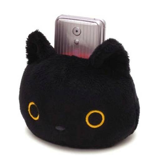 San-X Kutushitanyanko Plush Cell Phone Holder