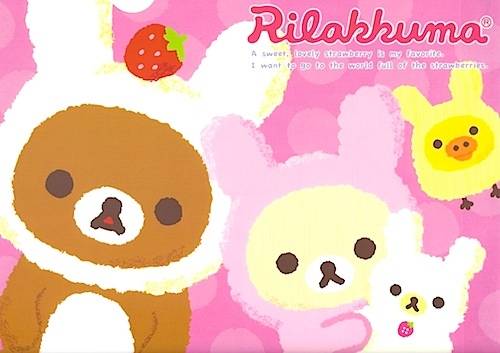 Rilakkuma Document Folder Bunny