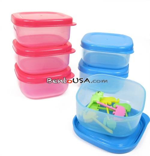 Microwavable Mini Sauce Dressing Dip Container for Bento Lunch