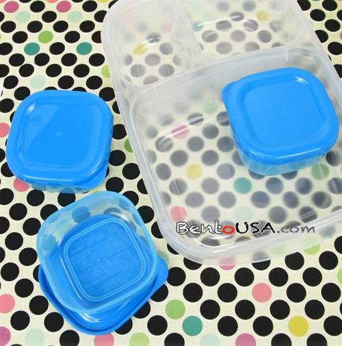 Microwavable Mini Sauce Dressing Dip Container for Bento Lunch