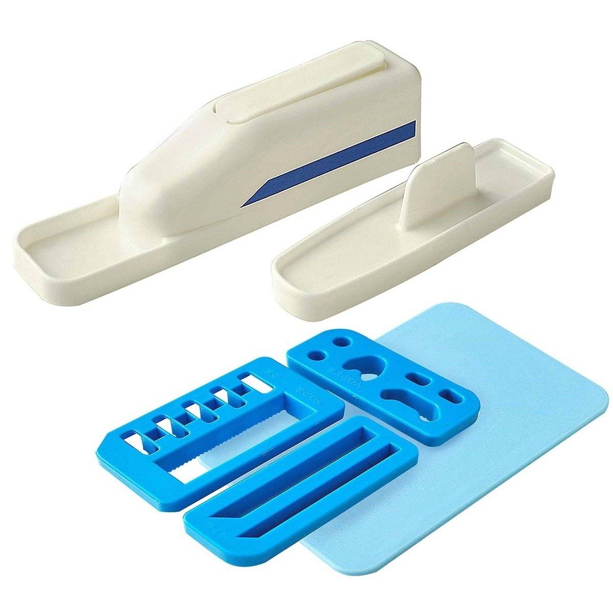 3D Super Express Train Bento Rice Mold and Seaweed Nori Cutter Set 