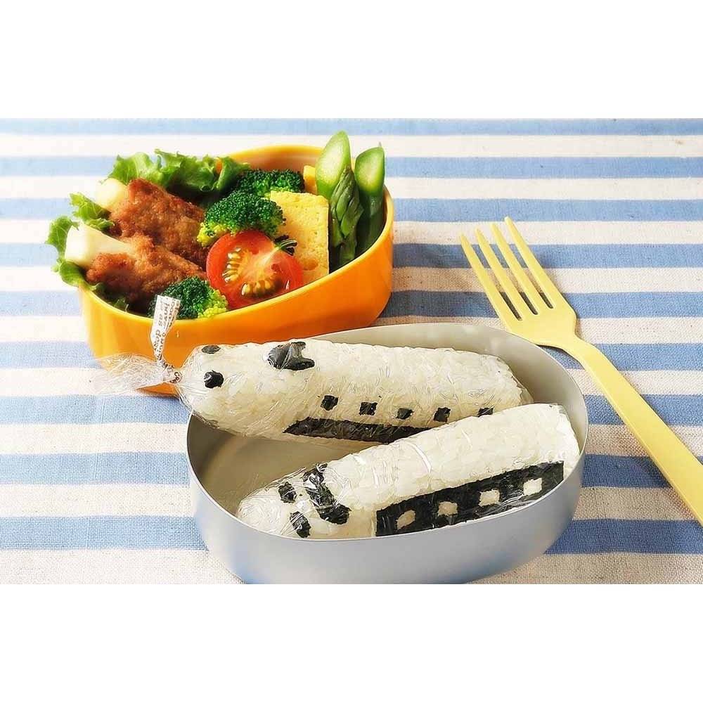 3D Super Express Train Bento Rice Mold and Seaweed Nori Cutter Set 