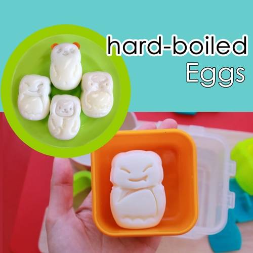 CuteZcute Mini Pocket Sandwich Maker and Egg Mold Kit - Animal Palz