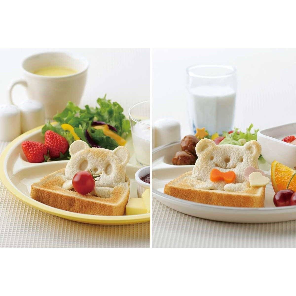 Japanese Bento Lunch  Deco Cutter Toast - Pan de Pop up