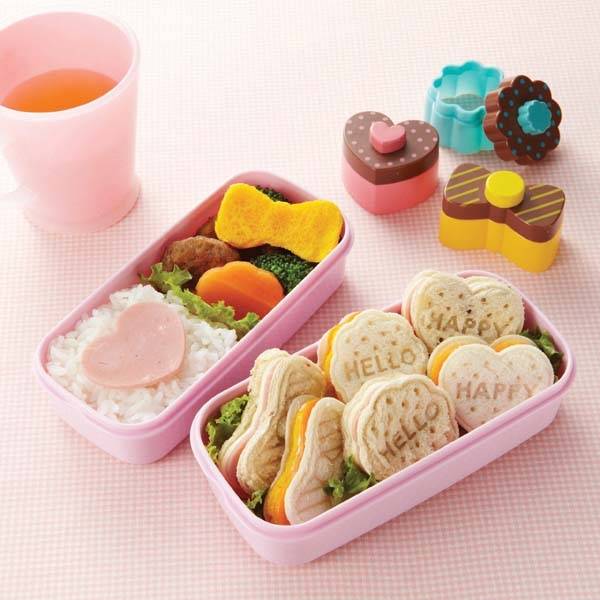 Japanese Bento Sandwich Cutter Sweet  Bow