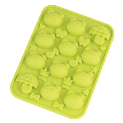 Silicone Frozen Yogurt Mold Chocolate Mold - Frog Crown