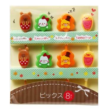 Japanese Bento Fun Cute Food Pick 8P