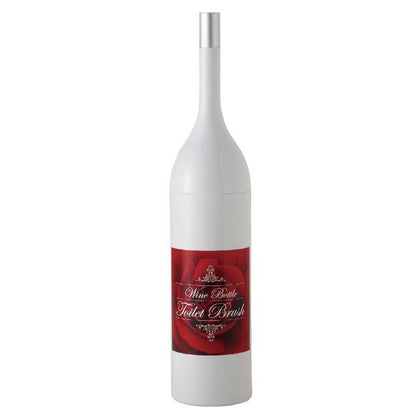 Wine Bottle Toilet Brush Set