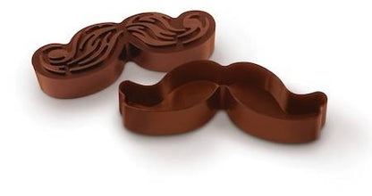 Mustache Cookie Cutter Stamp Set