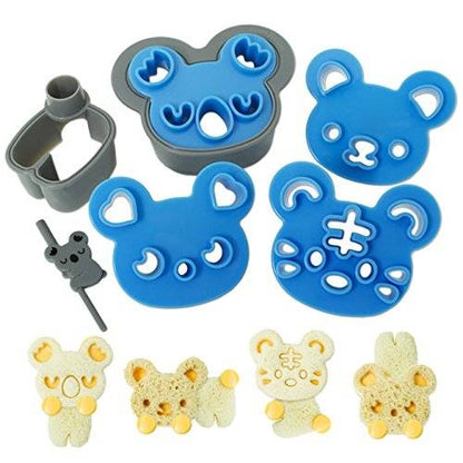 CuteZCute Bento Sandwich Cutter Cookie Stamp - Cuddle Palz