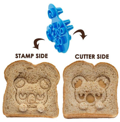 CuteZCute Bento Sandwich Cutter Cookie Stamp - Cuddle Palz