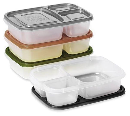 Easylunchboxes bento lunch box pack of 4 Urban