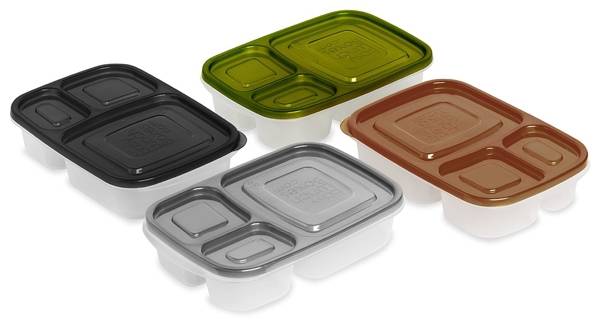 Easylunchboxes bento lunch box pack of 4 Urban