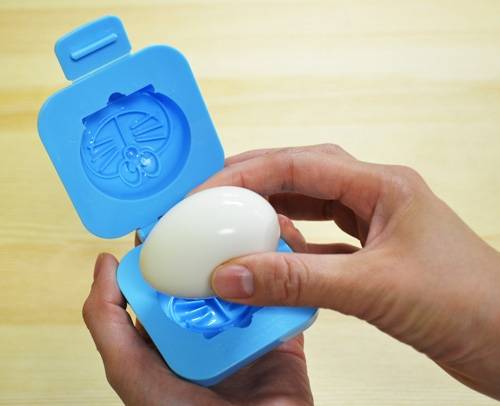 Hard Boiled Egg Mold Shaper Dorameon Robot Cat