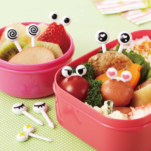 Japanese Fun Eyes II Bento Food Pick, for your lunch box - Small