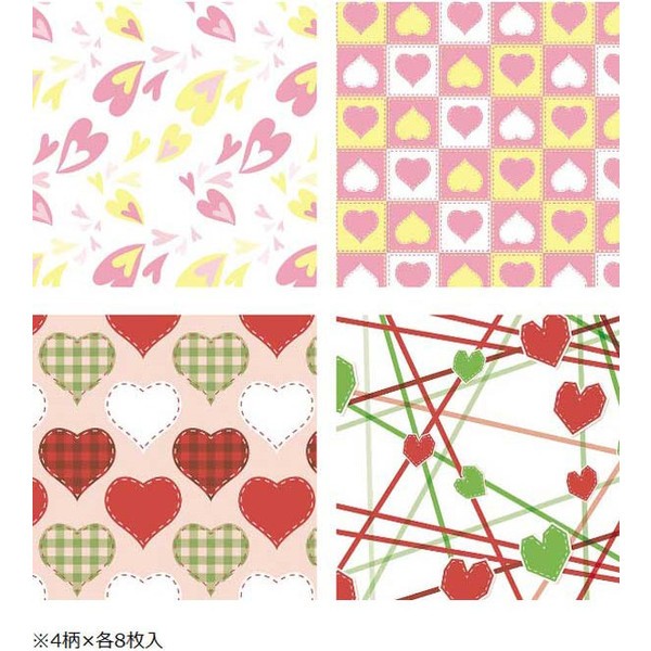 Cute Print Wax Paper Sandwich Wrapping Sheets 32 pcs