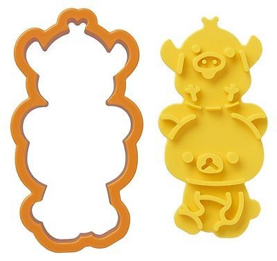 Japanese Bento Sandwich Cutter Rilakkuma Kiiroitori