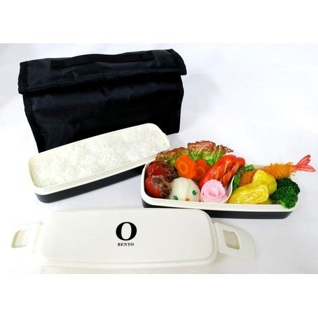 Bento Lunch Box Set 2 Compartment With Cup Sections