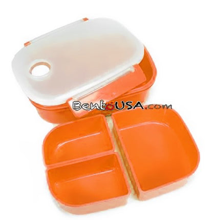 3 Sections Vacuum Airtight Bento Lunch Box 600ml