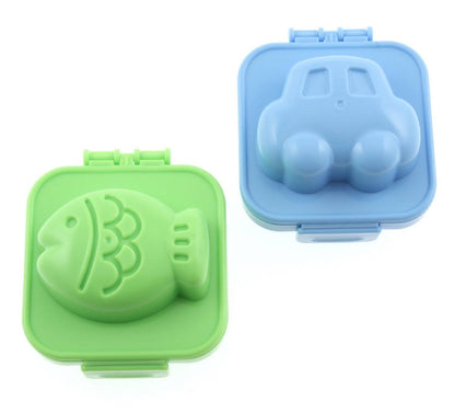 Japanese Bento Accessory Egg Mold Fish Car for Bento Decoration