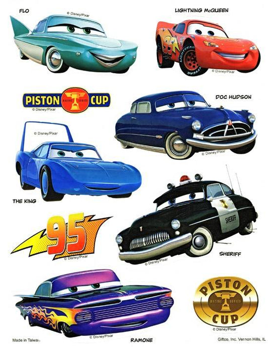 Disney Pixar Cars Stickers set of 2